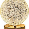 Crystal Round LED Table Lamp