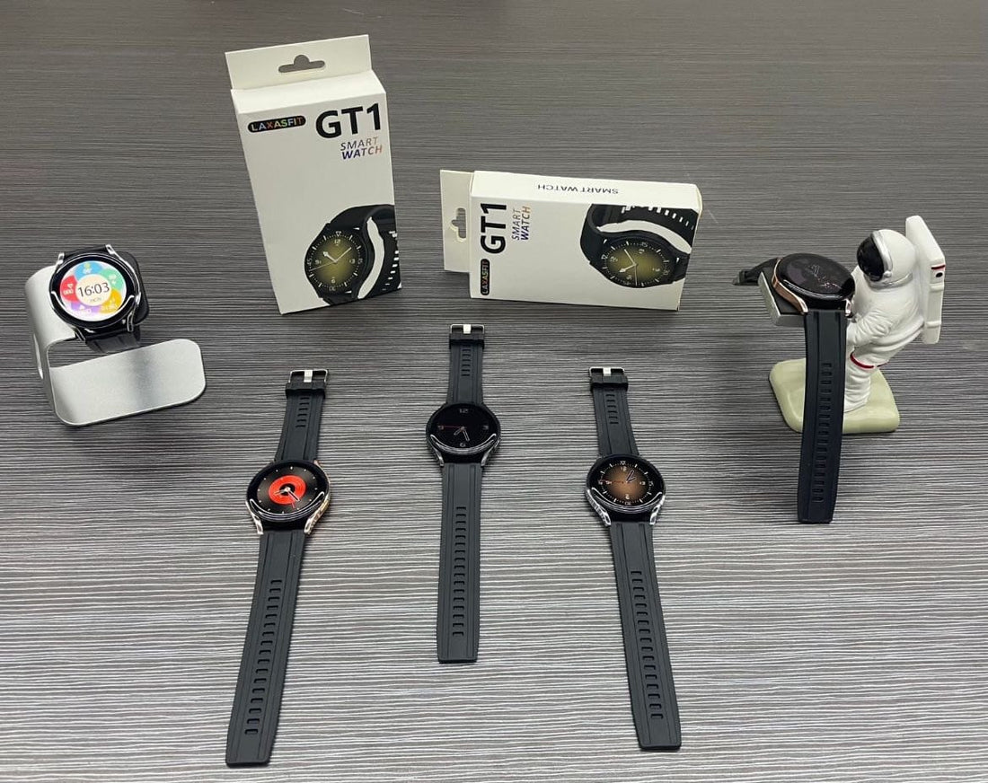 GT1 Luxury Round Dial Smartwatch - Multiple Sports Modes & Health Monitoring