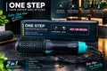 One Step Hair Dryer & Volumizer Styler - 3-in-1 Hot Air Brush for Professional Hair Styling