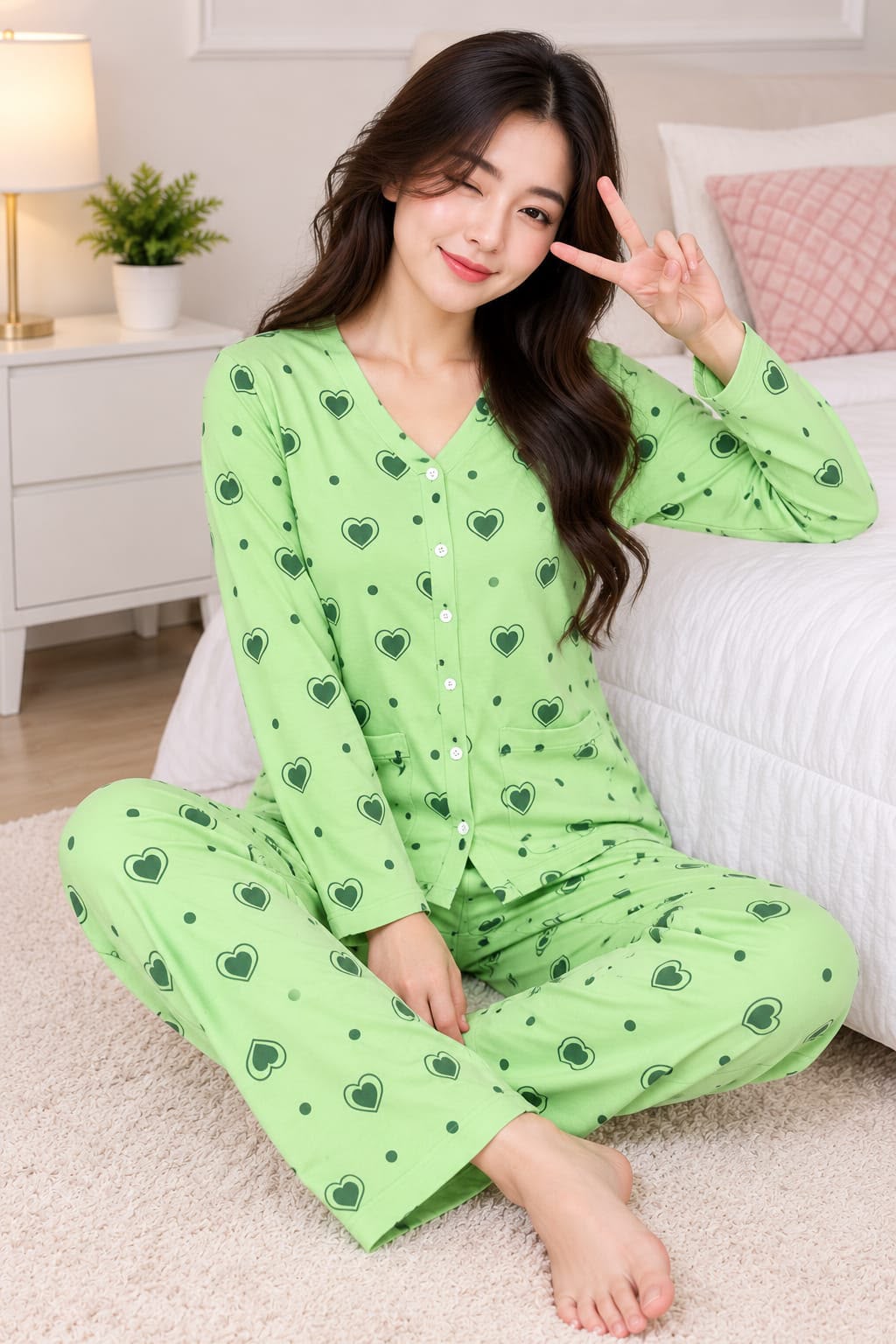 Premium Cotton Nightwear Set