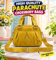 Premium Parachute Crossbody Bag - Waterproof & Lightweight Multi-Pocket Shoulder Bag for Women