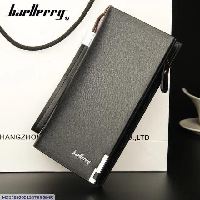 Baellerry Luxury Leather Men's Clutch Wallet