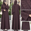 Premium Imported Nida Maxi Style Abaya with Sleeve Embroidery