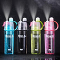 2-in-1 Mist & Sip Spray Water Bottle for Sports & Gym