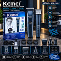 Kemei KM-1260 Professional Hair Clipper - 3-in-1 Rechargeable Men's Grooming & Trimmer Kit