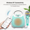 Catchy Product TitleKids Mini Karaoke Machine 🎤✨ Wireless Bluetooth Speaker with Wireless Mic for Toddlers & Kids Party 🥳🎵