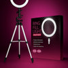 26 CM Professional LED Ring Light with 7 Feet Extendable Metal Tripod Stand