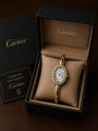 Cartier Luxury Vintage Bangle Watch for Women